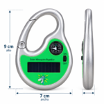 Repelente Solar Portátil para Mosquitos con Mosquetón y Brújula - Imagen 2