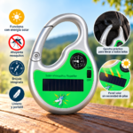 Repelente Solar Portátil para Mosquitos con Mosquetón y Brújula - Imagen 3