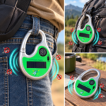 Repelente Solar Portátil para Mosquitos con Mosquetón y Brújula - Imagen 5