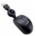 Mini Mouse Genius Retráctil USB - Negro - Imagen 2