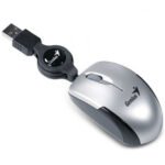 Mini Mouse Genius Retráctil USB - Plateado - Imagen 2