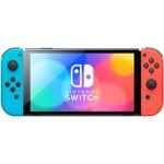 Consola Nintendo Switch OLED Neon Pantalla 7" Azul y - Rojo