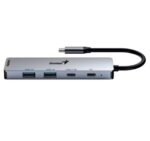 Hub Genius USB-C a USB-A USB-C y HDMI UH-500 - Imagen 2