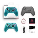 Joystick GameSir Super Nova HD Rumble Verde Azulado - Imagen 3