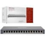Switch Hikvision 16 puertos (8 puertos PoE+) Gigabit 110W - Imagen 2