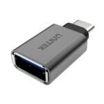 Adaptador Unitek USB 3.0 5Gbps USB-C a USB-A - Gris - Imagen 2