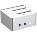 Dock Station Unitek Doble Bahía SATA 10Gbps para Discos 2.5 y 3.5 - Imagen 2
