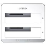 Dock Station Unitek Doble Bahía SATA 10Gbps para Discos 2.5 y 3.5 - Imagen 3
