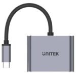 HUB USB-C Unitek Dual Display 4K PD 100W - Imagen 3