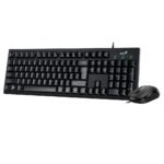 Combo Genius KM-100SE Teclado y Mouse USB - Negro