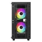 Gabinete DeepCool CC360 ARGB Micro-ATX - Negro - Imagen 2