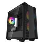 Gabinete DeepCool CC360 ARGB Micro-ATX - Negro