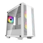Gabinete DeepCool CC360 ARGB Micro-ATX - Blanco