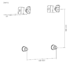 Soporte Fijo Brateck LED-11 para TV hasta 70" - Imagen 2