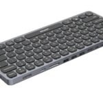 Teclado Unitek con HUB USB-C 9 en 1 PD 100W HDMI 4K