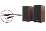 Parlantes Genius 2.0 SP-HF180 6W USB Madera - Imagen 2