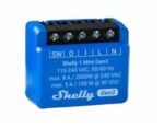 Relé Shelly Mini 1 GEN3 Wi-Fi 8A para Automatización