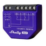 Controlador Shelly 0/1-10V PM Gen3 Wi-Fi con Medición