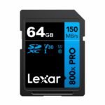 Memoria SDXC Lexar 800X Pro 64GB 150MB/s Blue