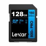 Memoria SDXC Lexar 800X Pro 128GB 150MB/s Blue