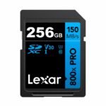 Memoria SDXC Lexar 800X Pro 256GB 150MB/s Blue