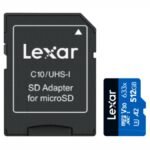 Memoria microSDXC Lexar 512GB 633x UHS-I Blue