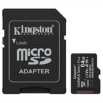 Memoria MicroSD Kingston Canvas Select Plus 64GB Clase 10 A1