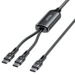 Cable de Carga Unitek PD100W 2 en 1 USB-C Dual 1.8m