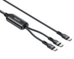 Cable de Carga Unitek PD100W 2 en 1 USB-C Dual 1.8m - Imagen 2