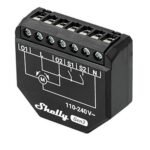 Controlador Shelly Shutter Medición Potencia Wi-Fi Compacto