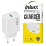 Cargador Inkax Y06-EU USB-A 2.1A - Blanco