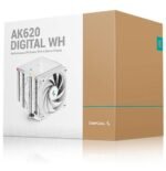 Cooler CPU DeepCool AK620 Digital SE Blanco ARGB - Imagen 3