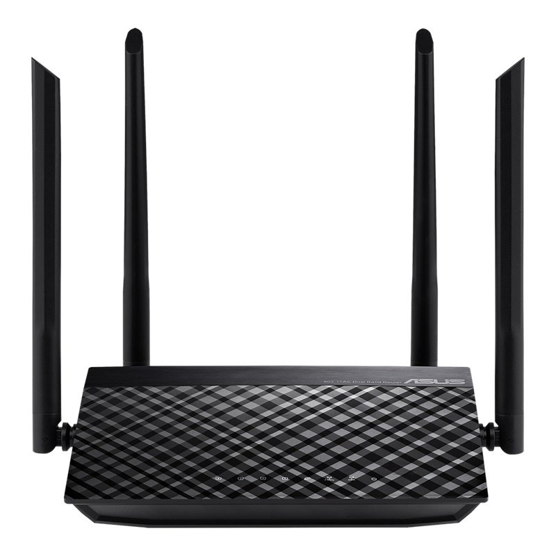 original_56711.jpg Router Wireless ASUS RT-AC1200 V2 Doble Banda AC1200 - Imagen 1