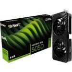 Tarjeta de Video Palit RTX 5050 Dual OC 8GB GDDR6 - Imagen 2