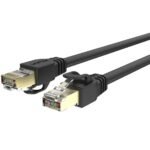 Cable Patchcord Unitek Cat 7 10Gbps SFTP 0.5m - Negro