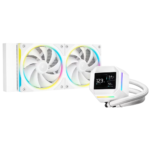 Cooler Liquido DeepCool LM240 Pantalla LCD ARGB - Blanco