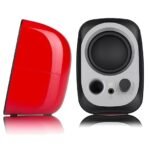 Parlantes 2.0 Edifier R12U 4W RMS USB - Rojo - Imagen 2