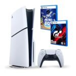 Consola Sony PlayStation 5 Slim + Astro Bot y GT7