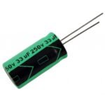 Condensador Electrolítico 33uF 250V