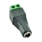 Conector MIYAKO USA CCTV hembra national 12V 2.1 mm tcon55