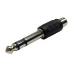 Adaptador de Audio Plug 1/4 (6,5m) stereo a Jack RCA MIYAKO USA
