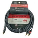 Cable BLASTKING 2 RCA a 2 RCA 4 Metros