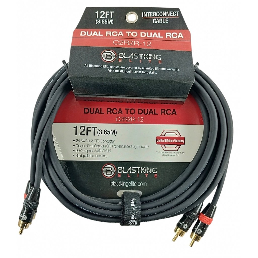 productos34_699505.jpg Cable BLASTKING 2 RCA a 2 RCA 4 Metros - Imagen 1