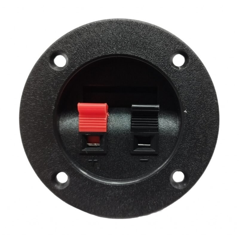 Terminal BK conector para parlante redondo chico