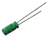 Condensador electrolitico 10uf x 16 volt 105º radial lelon