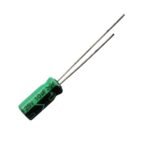 Condensador electrolitico 10uf x 25 volt 105º radial lelon