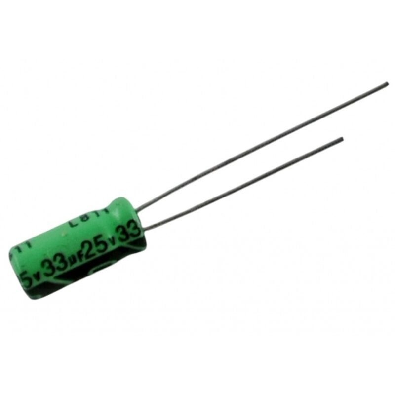 Condensador electrolitico 33uf x 25 volt lelon
