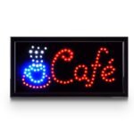 Cartel de LED Cafe