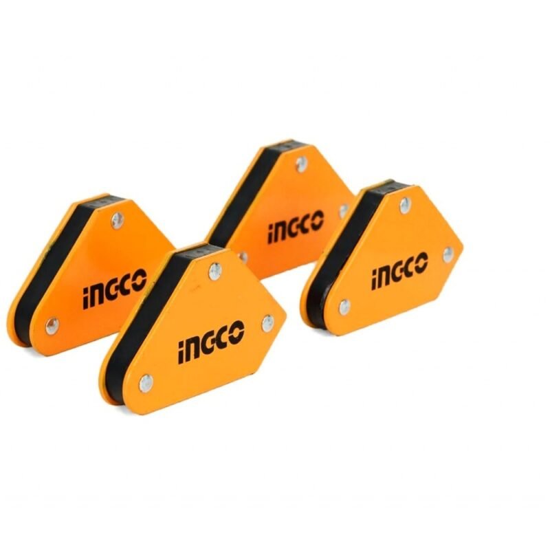 Set INGCO de 4 Escuadras Magneticas Mini 10LBS