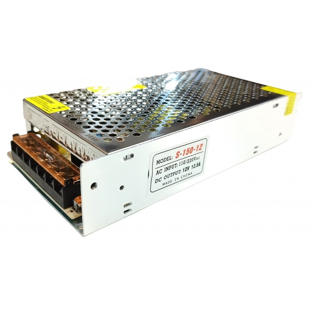 productos34_702235.jpg Fuente Switchada FOYU 12V 12 Amph 150W - Caja Metálica - Imagen 1
